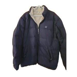 Vintage Cal Golden Bears Down Puffer Jacket Men UC Berkeley Mens XL Reversible